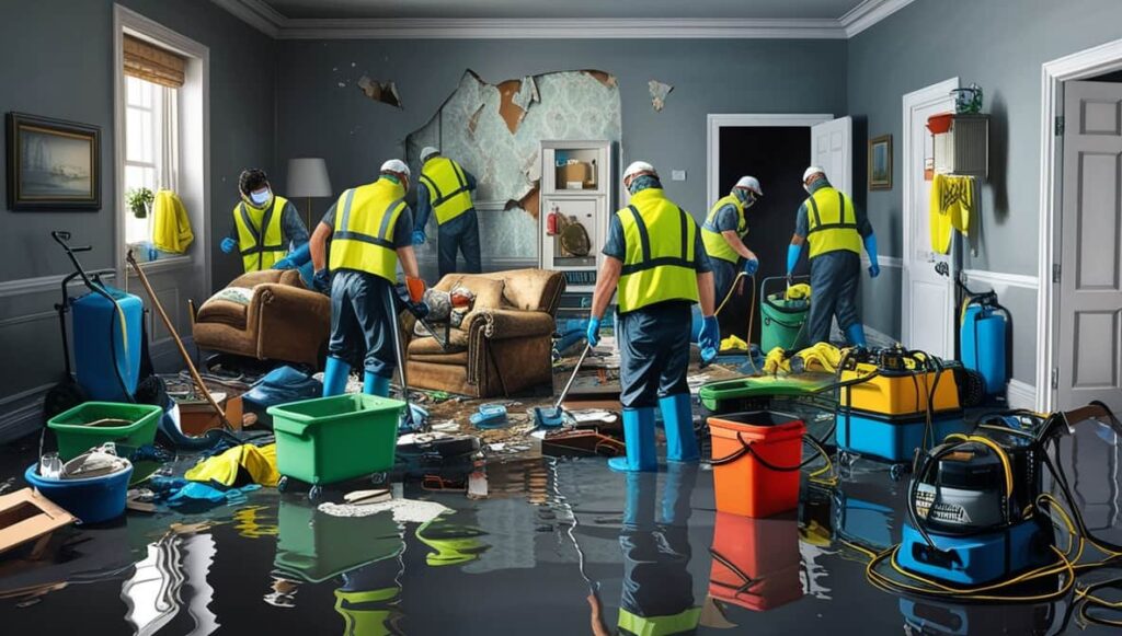 water damage restoration in Centennial, CO