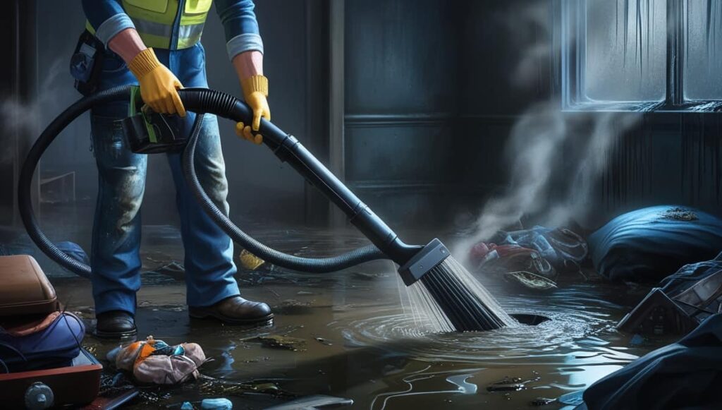 water damage and sewage cleanup in Centennial, CO